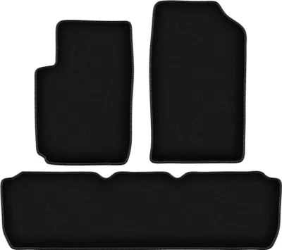 Immagine prodotto di Tappetini in velluto per Citroen Xsara Picasso (1997-2010, minivan) neri, set 4 pz, con fissaggi
