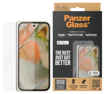 Image de Szkło Hartowane Panzerglass Screen Protector Ultra-Wide Fit Na Google Pixel 9 Pro Fold