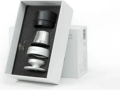 Produktbild von Outin OTEM-01-ACCESSORY-KIT, Kaffeezubereitungsset, OutIn, Nano Espresso, Schwarz, Silber, Edelstahl, 1 Tassen
