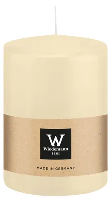 Produktbild von Wiedemann Stumpenkerze - cremeweis - 15 x 10 cm - 113 Stunden