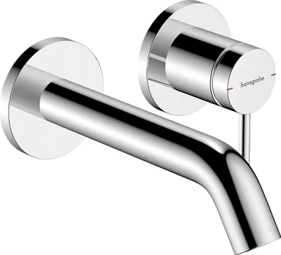 Produktbild von hansgrohe Tecturis S Einhebel-Waschtischarmatur Unterputz für Wandmontage mit Auslauf 16,5 cm