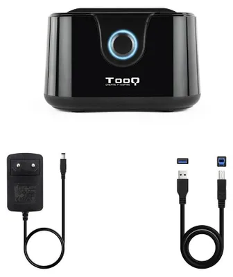 Immagine prodotto di Docking Station USB 3.0 doppio SATA Dock NERO
