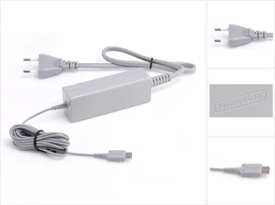 Produktbild von Original Nintendo Wii U Gamepad Netzteil NEU