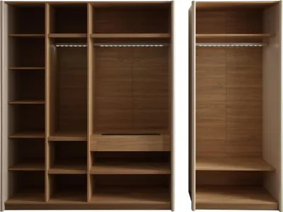 Immagine prodotto di Armadio elegante Elegante armadio beige per camera da letto
