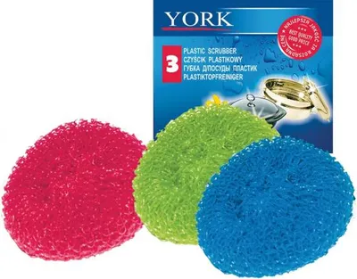 Obrázek produktu pro Sada plastových drátěnek (3 kusy) - YORK