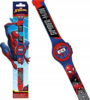 Zdjęcie produktu dla Zegar licencyjny Spiderman KiDS