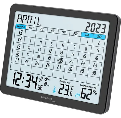 Zdjęcie produktu dla Technoline WT 2600, Cyfrowy budzik, Prostokąt, Czarny, Srebrny, Wewnętrzna, 12/24h, F, °C
