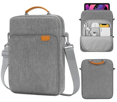 Imagen del producto de Funda portátil para tablet de 9 a 11 pulgadas, con correa para el hombro