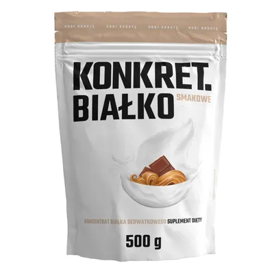 Zdjęcie produktu dla Białko smakowe WPC KONKRET smak baton z masłem orzechowym