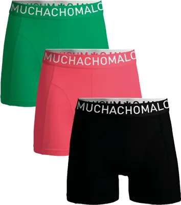 Produktbild von Muchachomalo Herren Boxershorts – 3er Pack – Microfaser & Stretch – Leichte Sport-Unterwäsche – Größe XL - U-MICROFIB1010-127