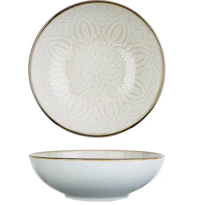 Produktbild von Cosy & Trendy Tiefe Teller / Pastateller Murano Beige ø 18,5 cm - 6 Stück
