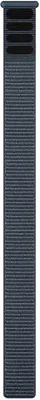 Produktbild von Garmin UltraFit-Armband 22mm Nylon granitblau