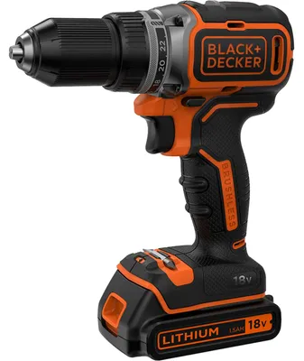 Immagine prodotto di Black&Decker Akku-Bohrschr.18V 1,5Ah,buerstenlos,Kof BL186K