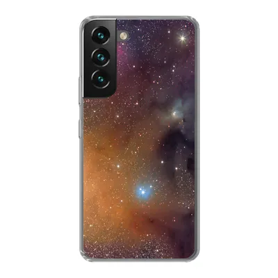 Produktbild von MuchoWow® Handyhülle Schutzhülle Hülle für Samsung Galaxy S22 Universum - Sterne - Farben - Jungen - Mädchen - Kinder Silikon Softcase Handy Hülle - Mobiltelefonhülle