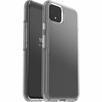 Produktbild von OtterBox Symmetry Hülle für Google Pixel 4 XL Smartphone - Durchsichtig - Sturzsicher, Stoßfest - Polycarbonat, Synthetischer Gummi