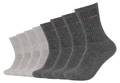Immagine prodotto di Camano, calzini sportivi da uomo, modello 5941, confezione da 8 paia, colore grigio, taglia 43-46 EU