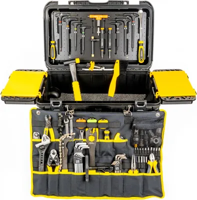 Immagine prodotto di Valigetta portautensili Pedro's Master Tool Kit 4.0, nero