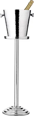 Produktbild von EDZARD Sektkühler Capri mit Ständer gehämmert H 83cm
