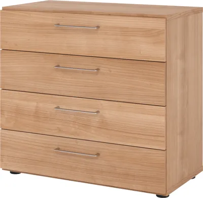 Produktbild von bümö smart Schubladen Schrank - 4 Schübe - Nachbildung: Nussbaum