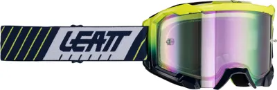 Immagine prodotto di Occhiali da motocross Leatt Velocity 4.5 Iriz Stripes, nero/giallo, taglia unica