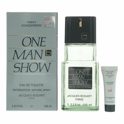 Produktbild von Jacques Bogart One Man Show Geschenkset Eau de Toilette 100ml + After Shave Balsam 3ml