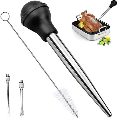 Produktbild von BBQ Marinadespuit Edelstahl 304 Grillzubehör
