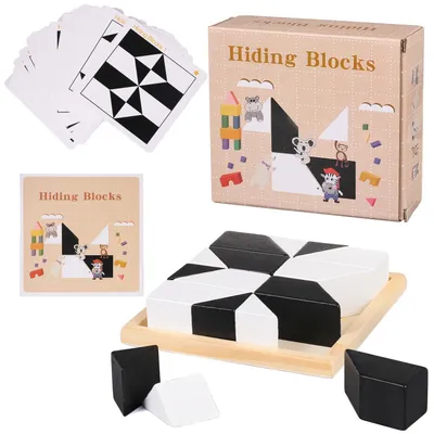 Produktbild von Brainteaser Holzpuzzle 80 Herausforderungen Denkspiel