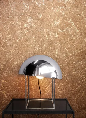 Produktbild von NEWROOM Tapete Braun Vliestapete Leicht Glänzend - Betontapete Uni Gold  Beton Putz Betonoptik Modern Putzoptik