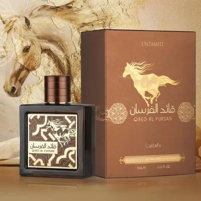 Zdjęcie produktu dla Lattafa Qaed Al Fursan Untamed, Mężczyźni, 90 ml, Butelka jednorazowa, Perfumy w płynie, 1 szt.