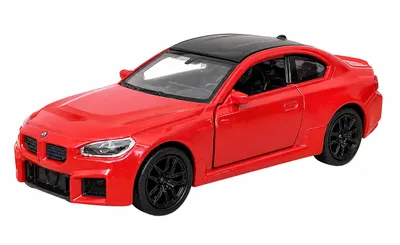 Produktbild von BMW M2 2023 Modellauto aus Metall mit Rückzug Modell Auto Spielzeugauto 81 (Rot)