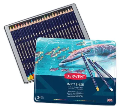 Produktbild von Derwent Inktense, Mehrfarbig, 24 Stück(e)