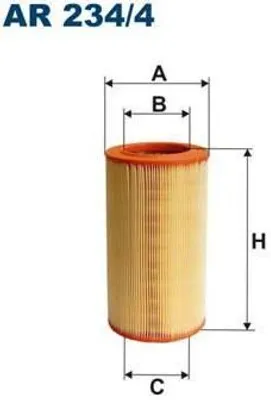 Obrázok produktu pre Vzduchový filter FILTRON AR 234/4
