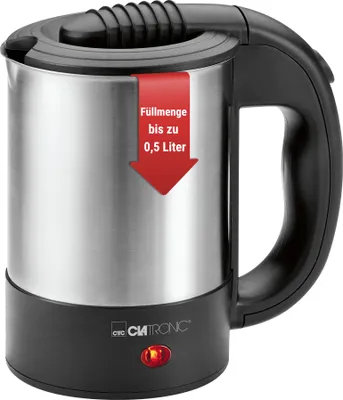 Produktbild von Clatronic WKR 3624 inox Reisewasserkocher