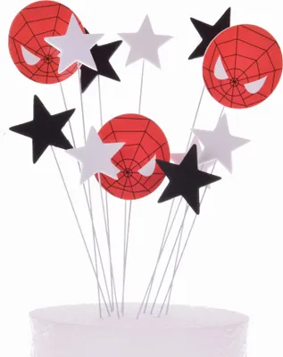 Produktbild von Spider-Man-Kuchenaufsätze