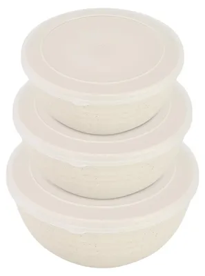 Immagine prodotto di Solidchoice - Set da 3 contenitori in plastica con coperchio