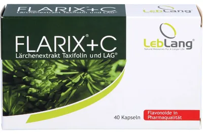 Produktbild von Flarix+C Lärchenextrakt Taxifolin Kapseln 40 St