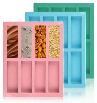 Müsliriegel-Backform, 3er-Set, 26,8 x 21,2 cm, Silikon