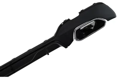 Imagen del producto de Difusor trasero para BMW Serie 3 G20 G28 G21, a partir de 2018, con escapes laterales de estilo M340i.