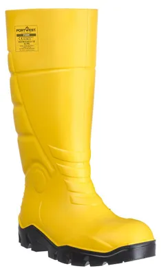 Image de BottesPolyuréthaneS5 Ci Fo - Taille 37 - Jaune - Portwest