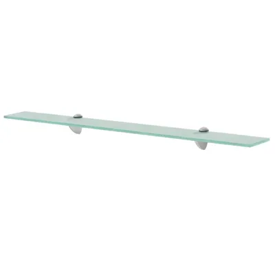 Immagine prodotto di Mensole Galleggianti 2 pz in Vetro 80x20 cm 8 mm