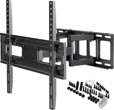 Immagine prodotto di Staffa di montaggio per televisori da 32-65 pollici - Adatta per schermi LED, LCD, al plasma, piatti e curvi - Max. 40 kg - VESA 400x400 mm