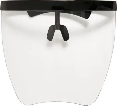 Image de Lunettes de soleil Urban Classics Front Visor, noir/transparent - UNI