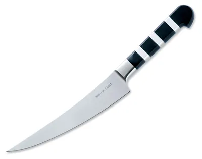Snijmes 18 cm, schwarz, 1 Stück