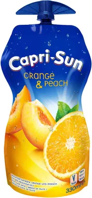 Immagine prodotto di Bevanda analcolica multi-frutto Capri Sun Arancia e Pesca 330ml