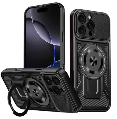 Obrázek produktu pro Techsuit – pouzdro RuggedCam pro iPhone 16 Pro – černé