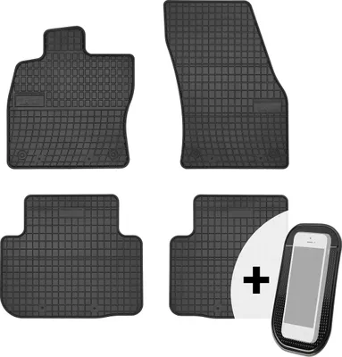 Produktbild von Gummimatten Auto Fußmatten Automatten Passgenau 4-teilig Set - passend für Jaguar XF I x250 2007-2015