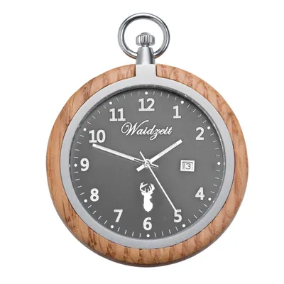 Obrázok produktu pre Waidzeit - Vreckové hodinky - Timeless - Oak - TG01