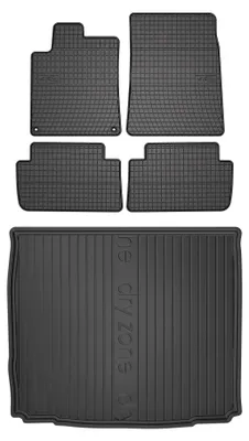 Immagine prodotto di Tappetini gomma SolidPRO + baule DryZone per Peugeot 407 2004-2011 5 pezzi
