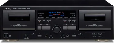 Zdjęcie produktu dla Teac W-1200-B schwarz