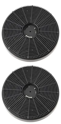 Aktivkohlefilter 2er-Pack 160x30 mm für Dunstabzugshauben